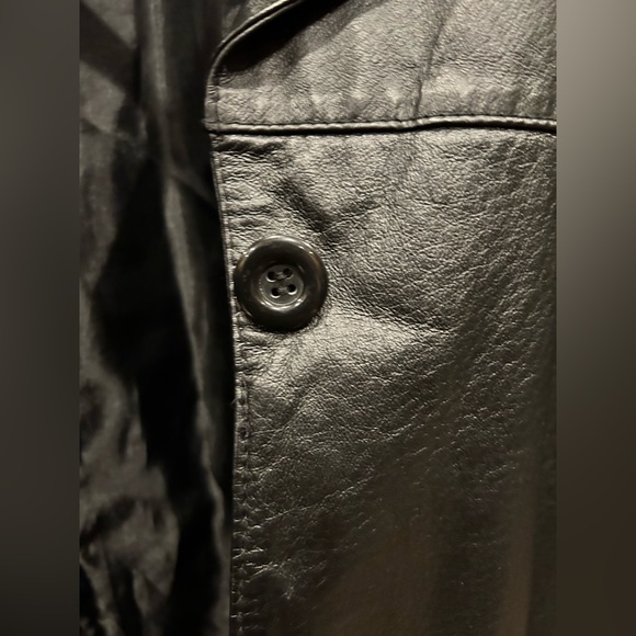Genuine Vintage Leather Jacket - Picture 5 of 7